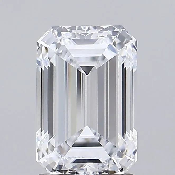 2.06ct Emerald Lab Grown Diamond (Colour E, Clarity VVS1, Cut EX, GIA Certified)