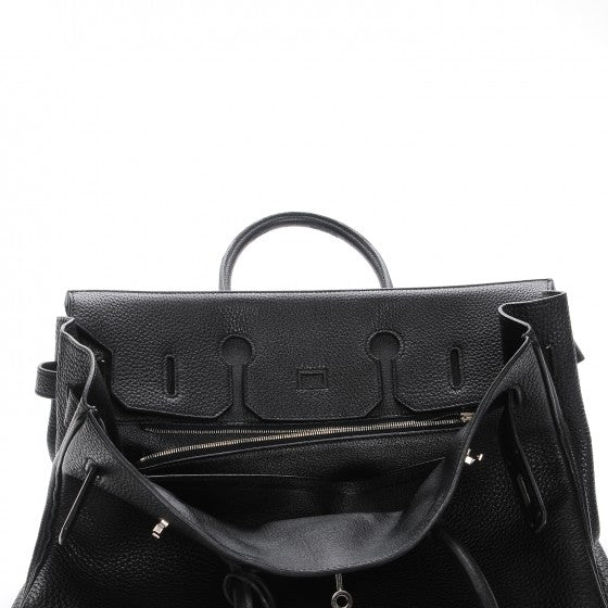 HERMES Taurillon Clemence Birkin 35 Black