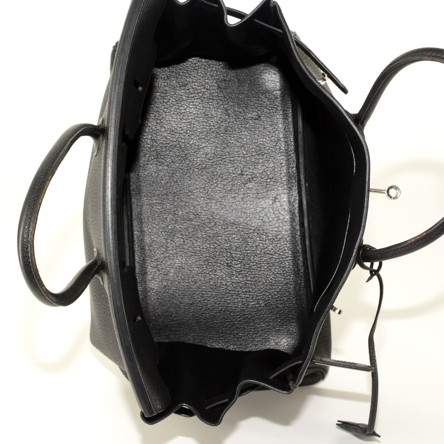 HERMES Taurillon Clemence Birkin 35 Black