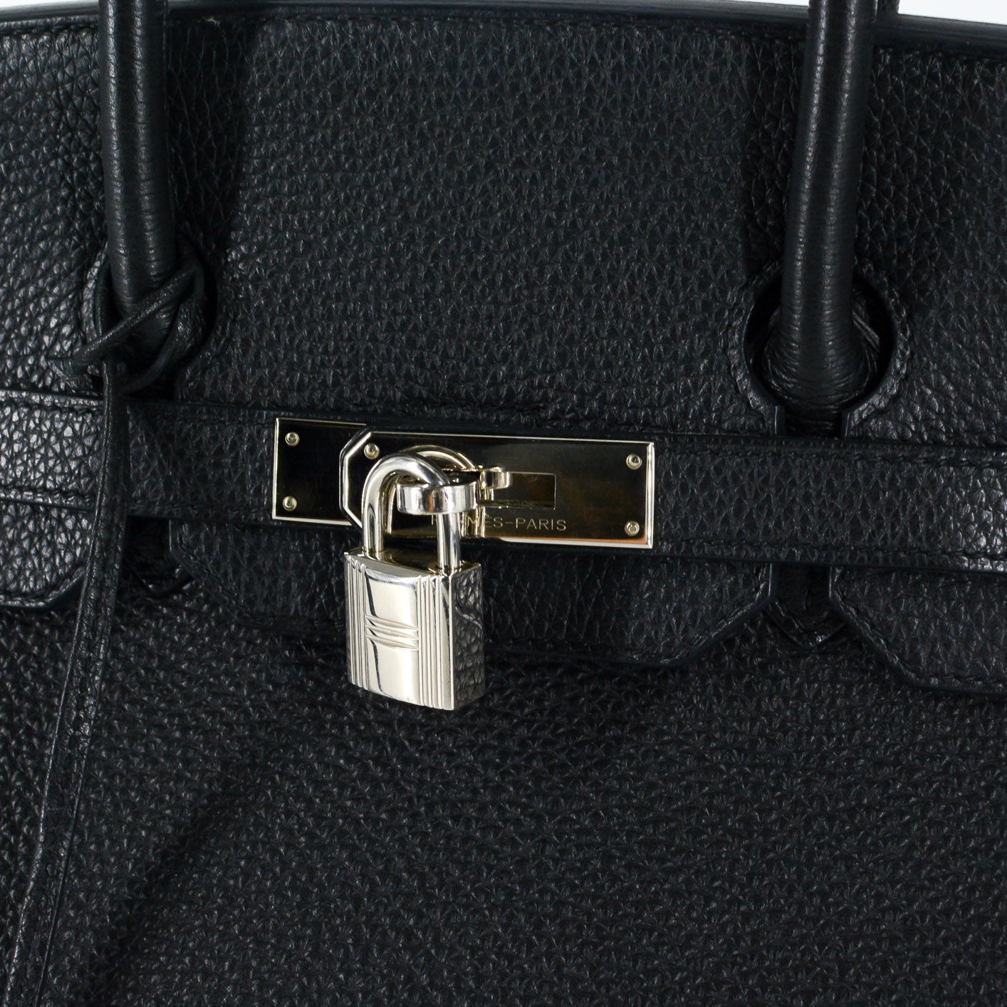 HERMES Taurillon Clemence Birkin 35 Black