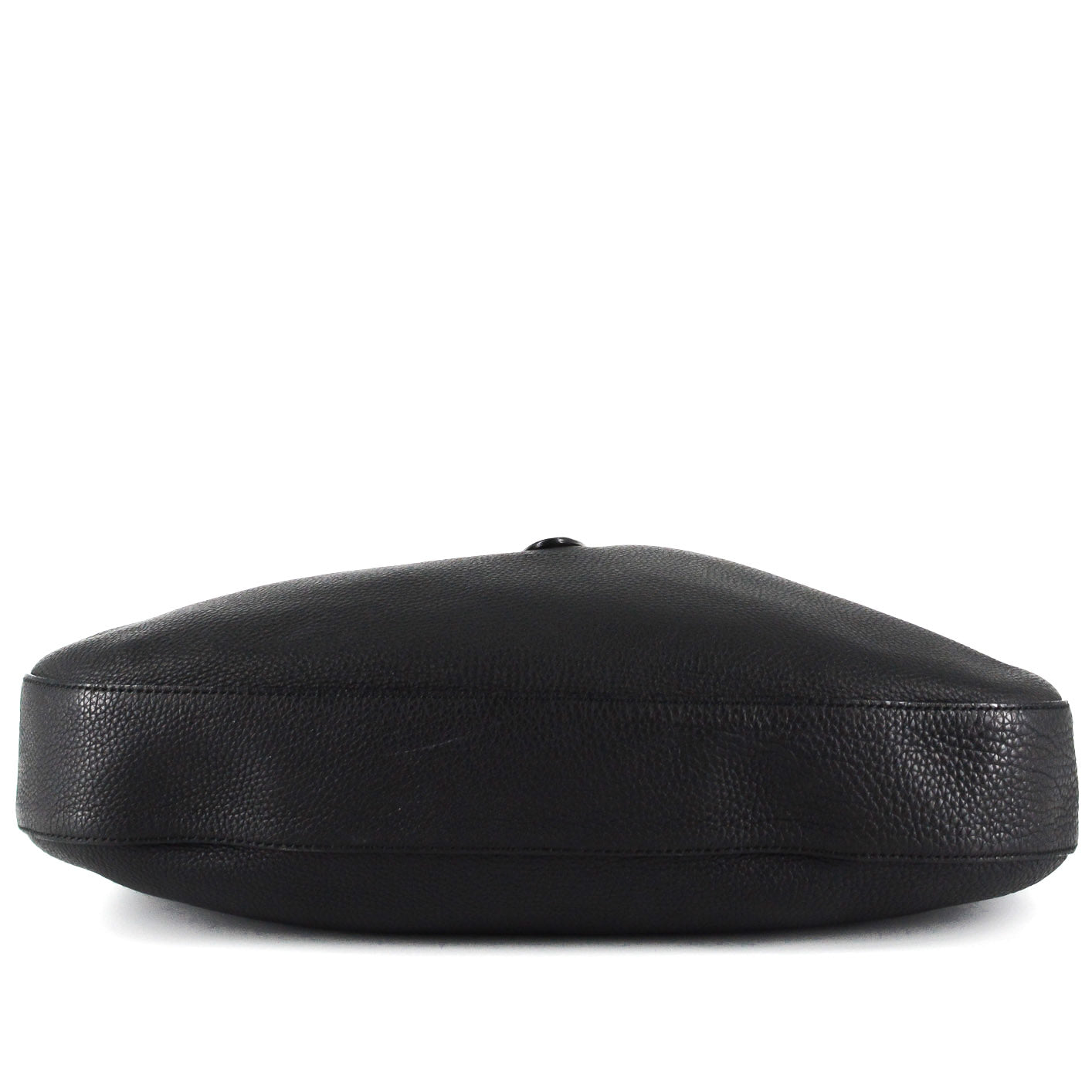 GUCCI Soft Leather Hobo Bag in Black