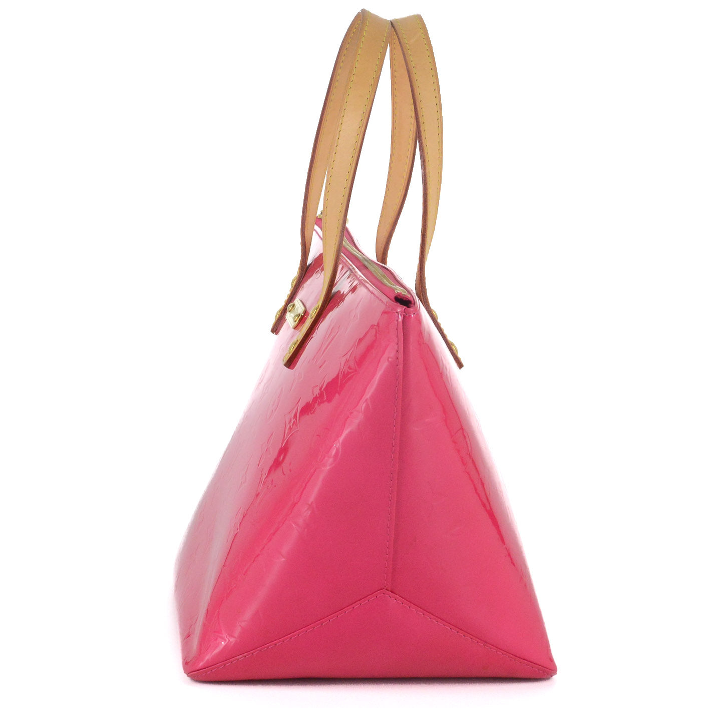 LOUIS VUITTON Bellevue Monogram PM Vernis Fuchsia Tote