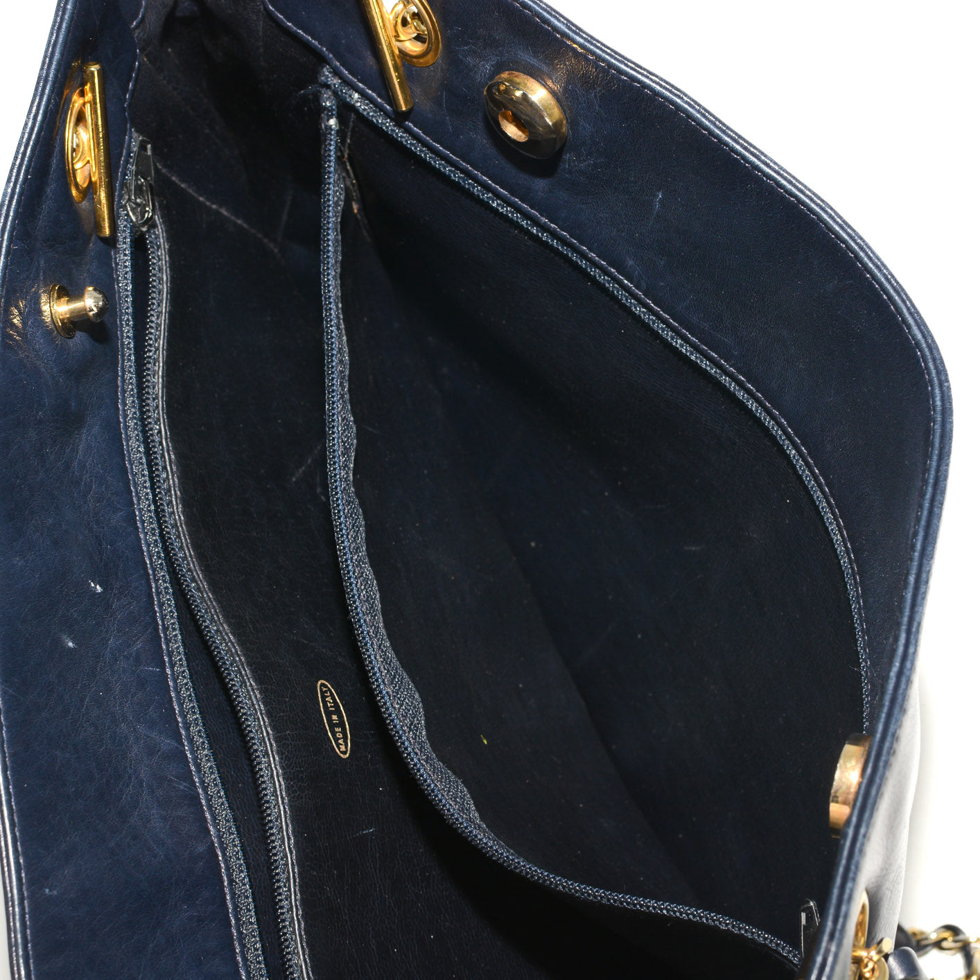 CHANEL Vintage Quilted Shopping Tote