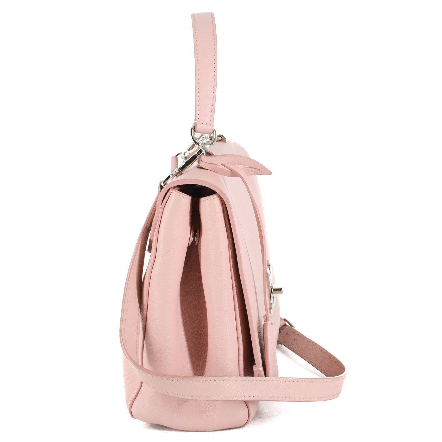 LOUIS VUITTON Leather Lockme II