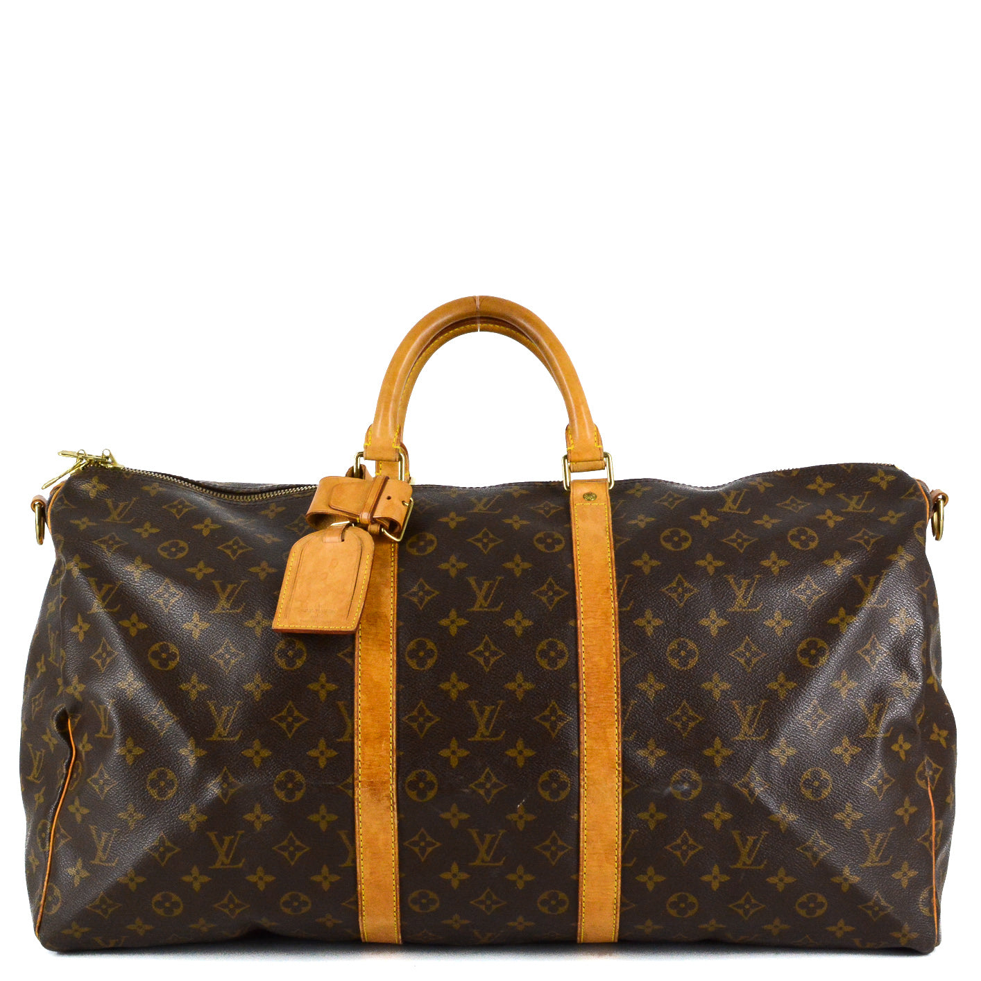 LOUIS VUITTON Monogram Keepall Bandouliere 55