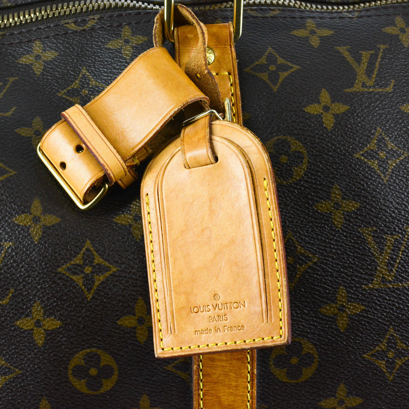 LOUIS VUITTON Monogram Keepall Bandouliere 55