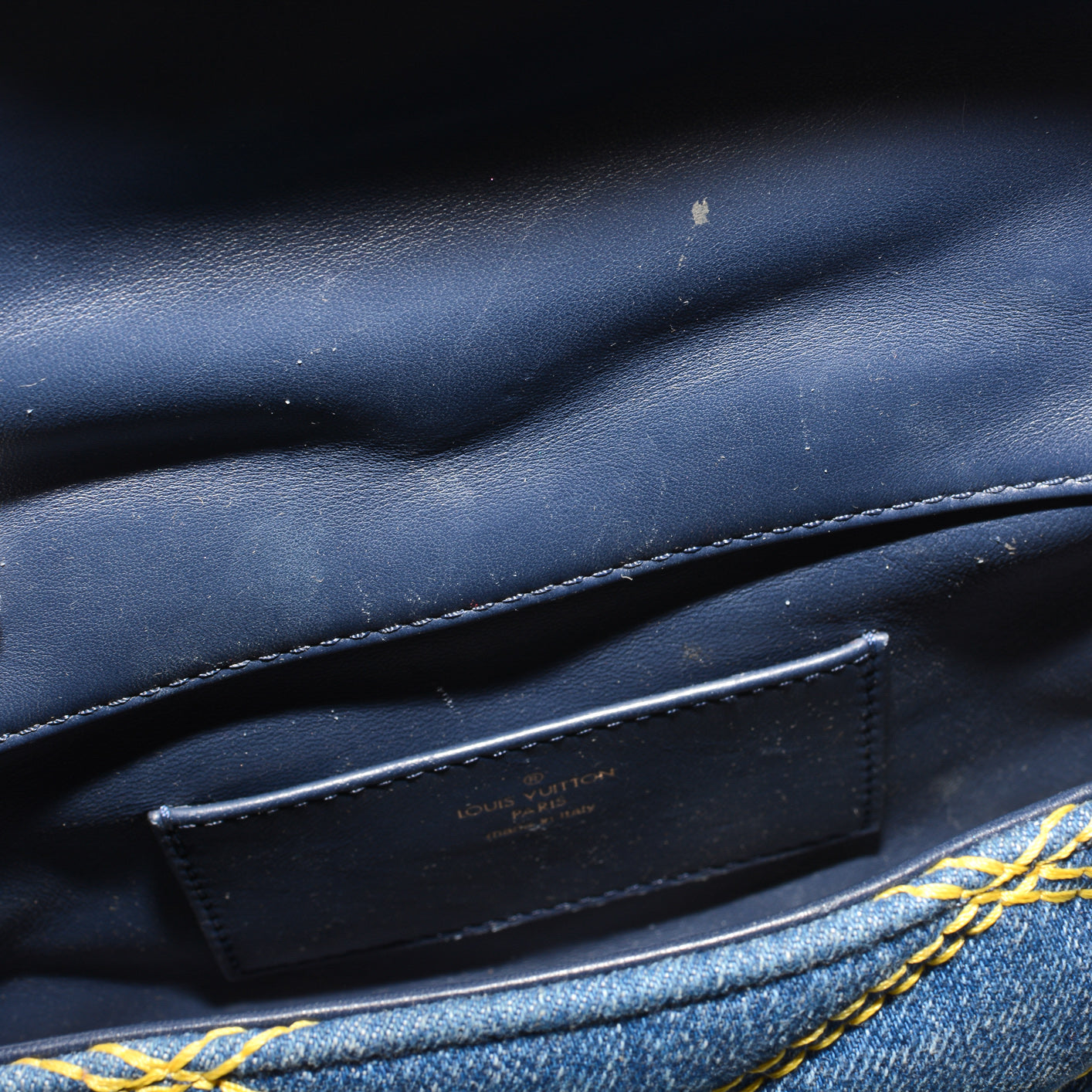 LOUIS VUITTON Denim Malletage GO-14