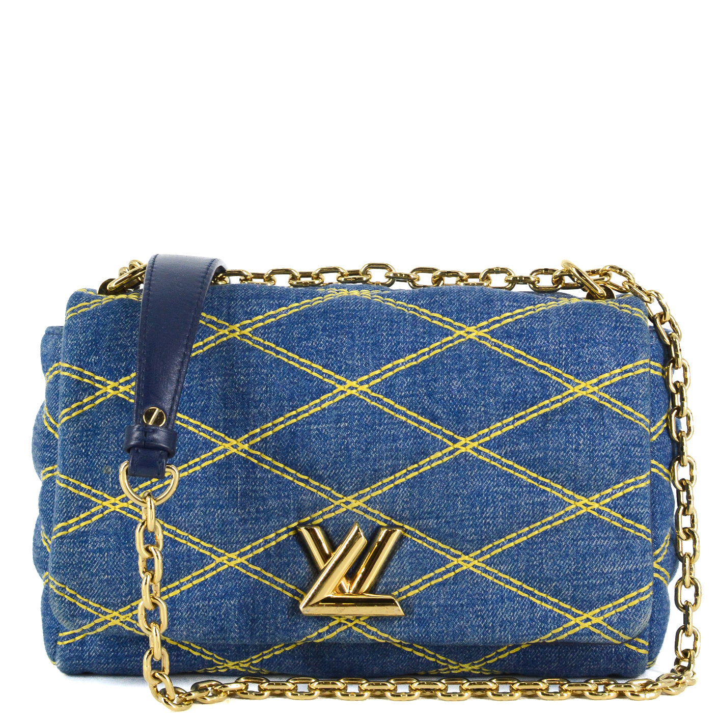 LOUIS VUITTON Denim Malletage GO-14