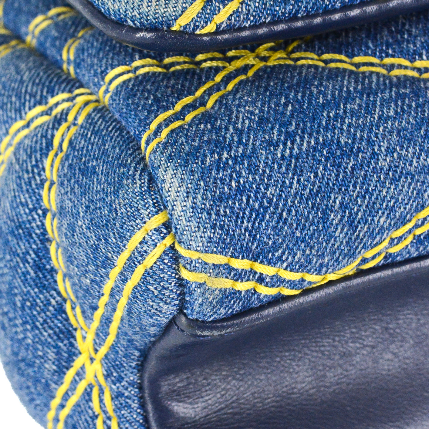LOUIS VUITTON Denim Malletage GO-14