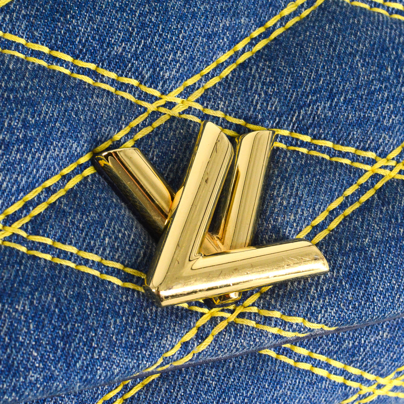 LOUIS VUITTON Denim Malletage GO-14