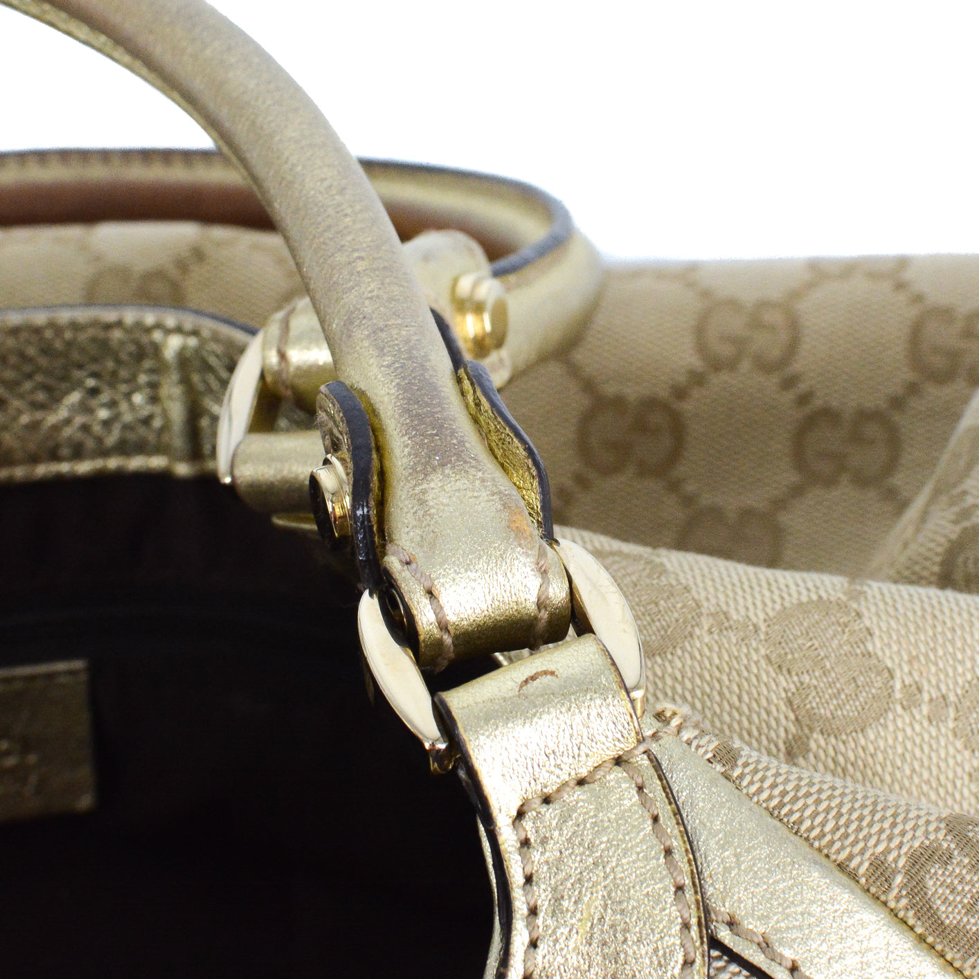 GUCCI GG Monogram D-Ring Shopping Bag