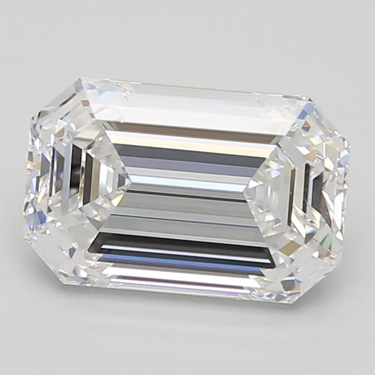 2.58ct Emerald Lab Grown Diamond (Colour D, Clarity VVS1, GIA Certified)