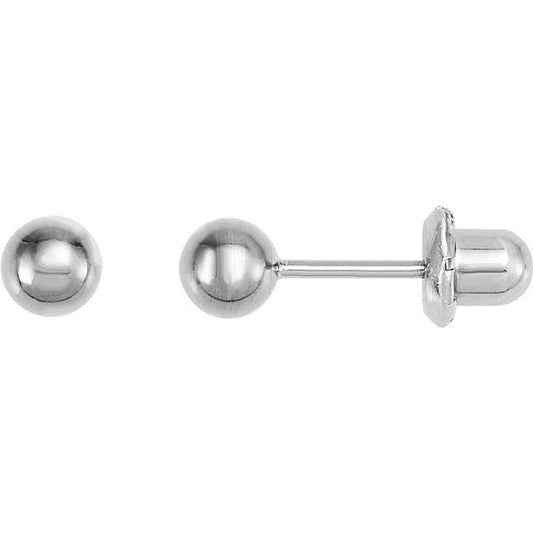 Titanium 3 mm Ball Inverness® Piercing Stud Earrings  