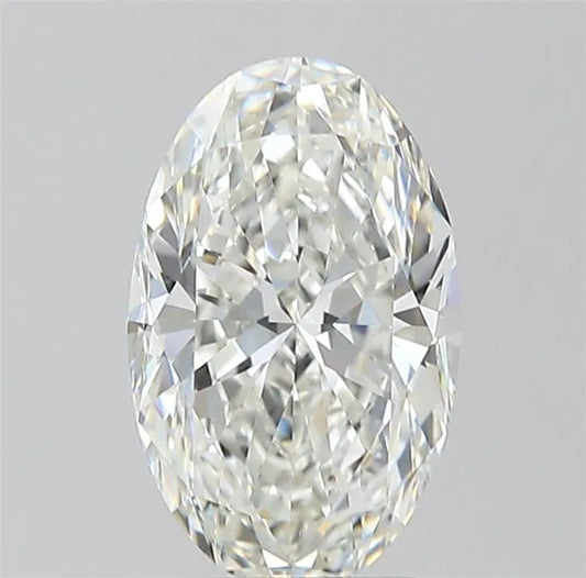 2.50ct Oval Natural Diamond (Colour I, Clarity VS1, GIA Certified)