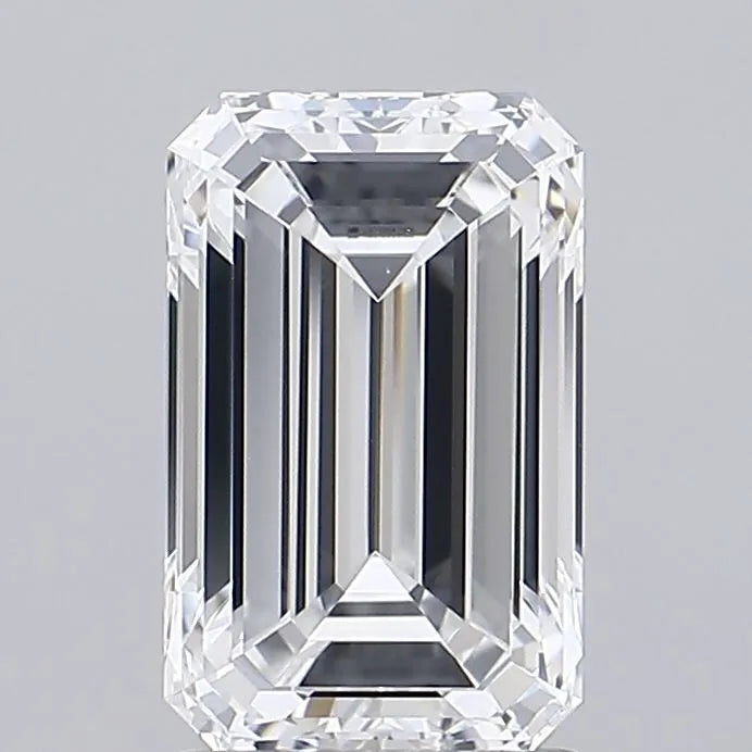 2.02ct Emerald Lab Grown Diamond (Colour D, Clarity VVS1, IGI Certified)