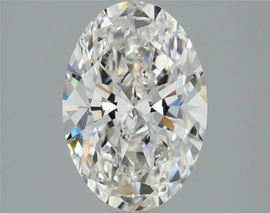 2.10ct Oval Lab Grown Diamond (Colour G, Clarity VS2, IGI Certified)