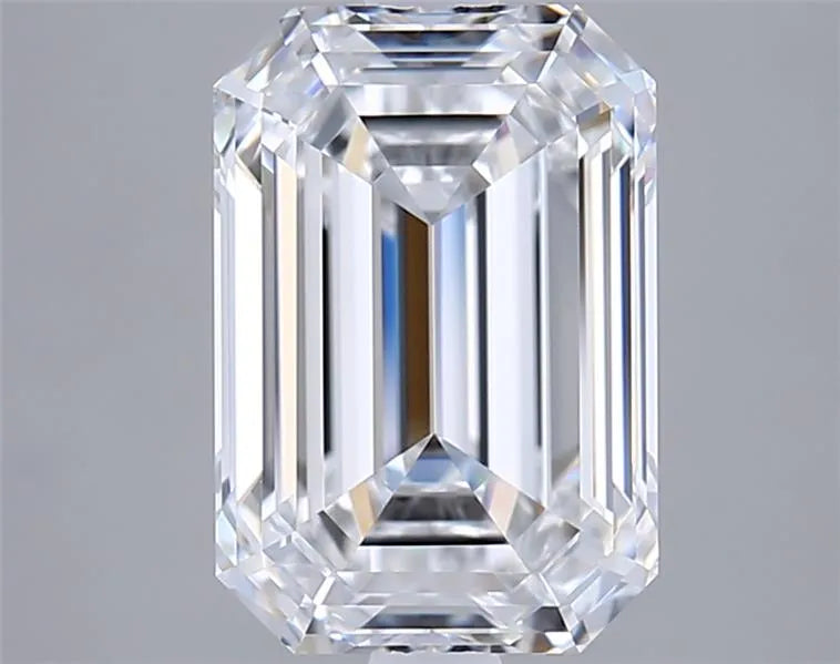 3.00ct Emerald Lab Grown Diamond (Colour D, Clarity VVS2, GIA Certified)