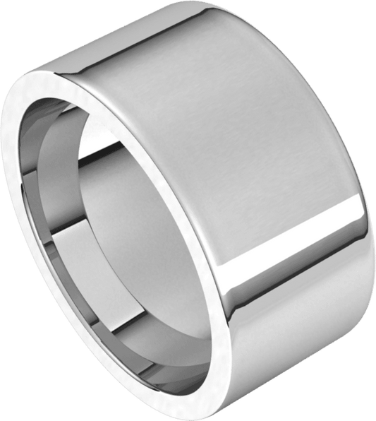 Palladium 10 mm Comfort-Fit Flat Band