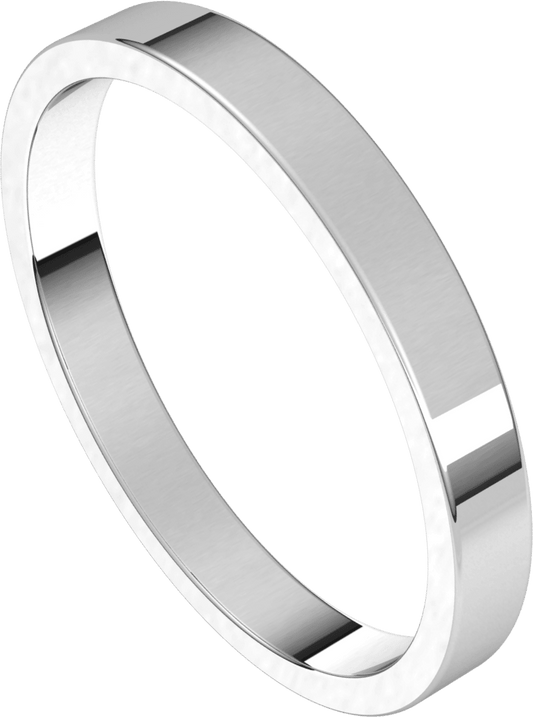 Palladium 2.5 mm Flat Band