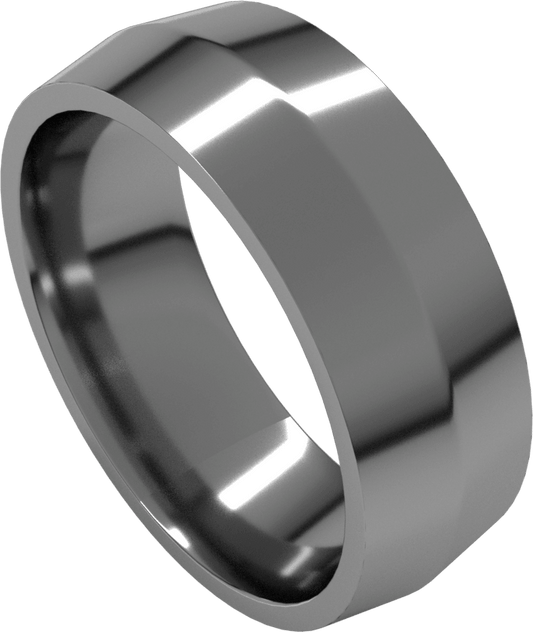 Platinum 7 mm Comfort-Fit Knife Band