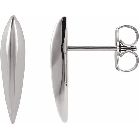 Sterling Silver Geometric Earrings