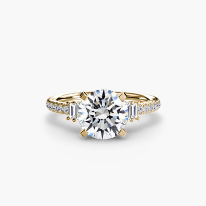Solitaire with Pavé 4