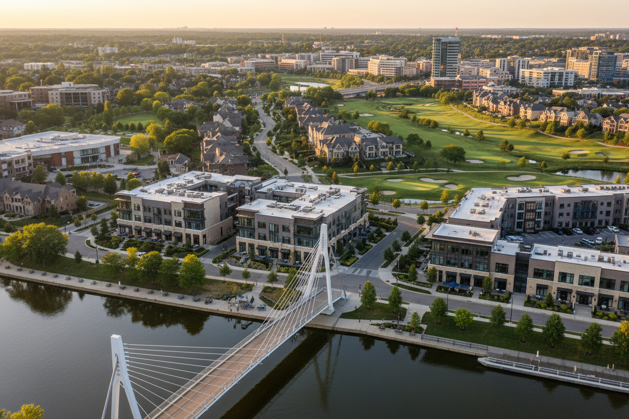 i need a fancy upscale image of dublin ohio