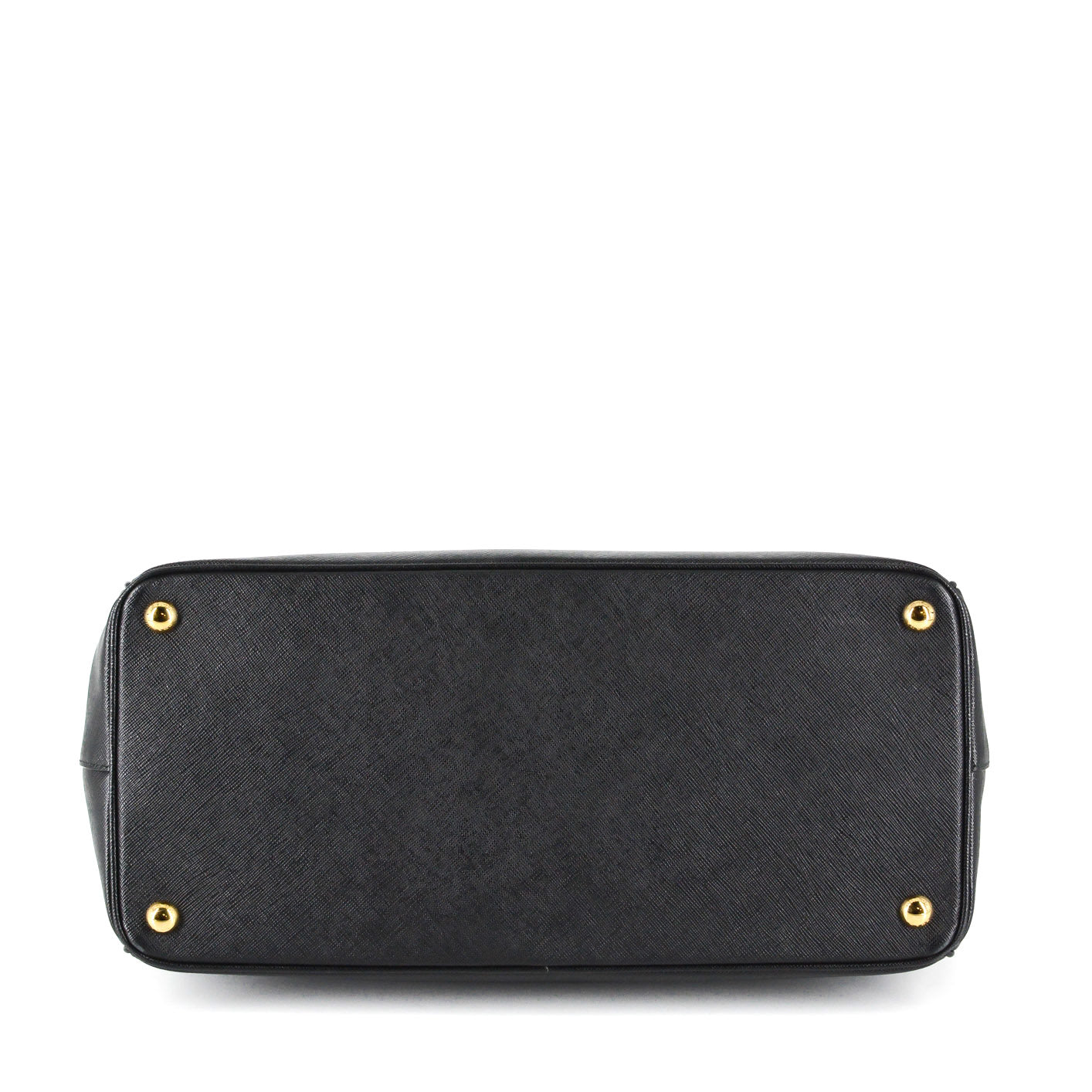 PRADA Galleria Saffiano Leather Bag - Large (Black)