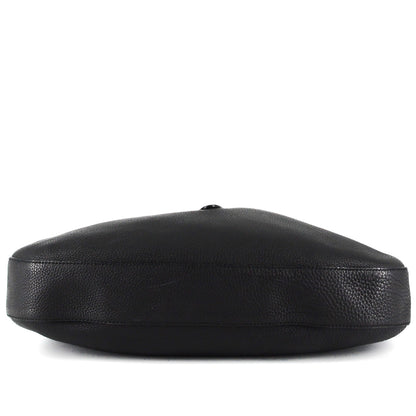GUCCI Soft Leather Hobo Bag in Black