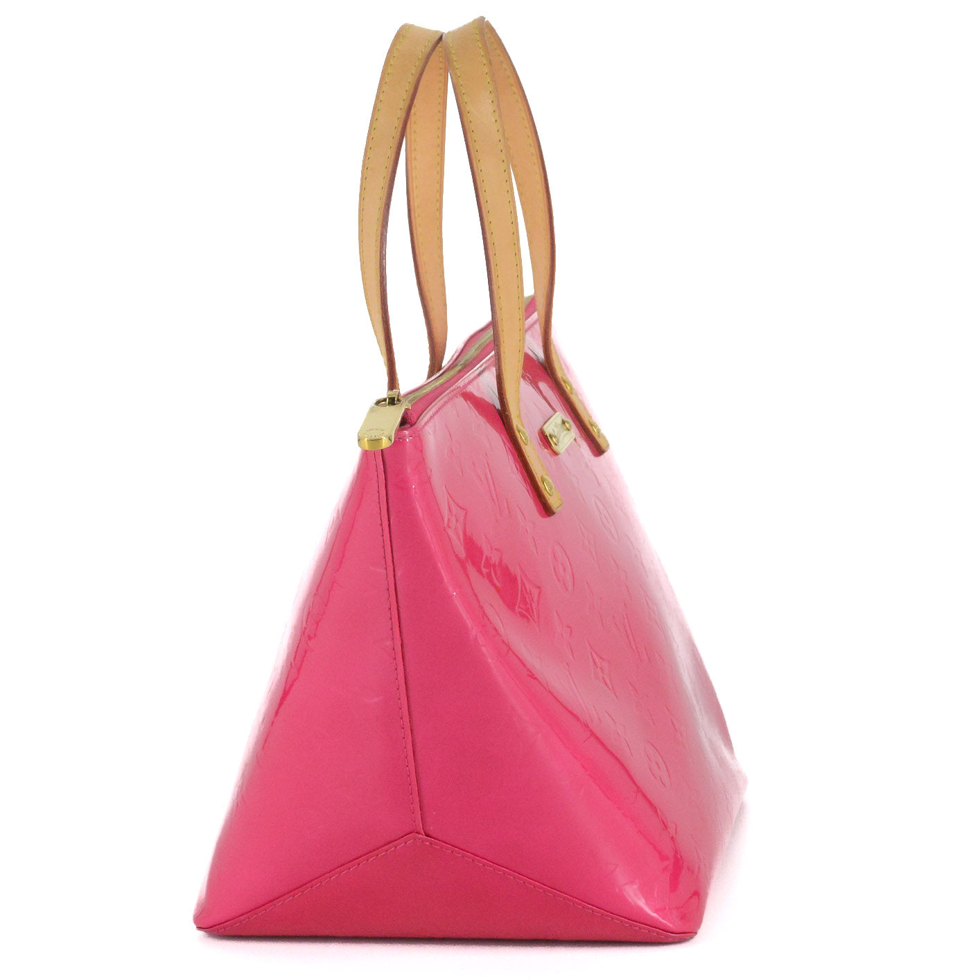 LOUIS VUITTON Bellevue Monogram PM Vernis Fuchsia Tote