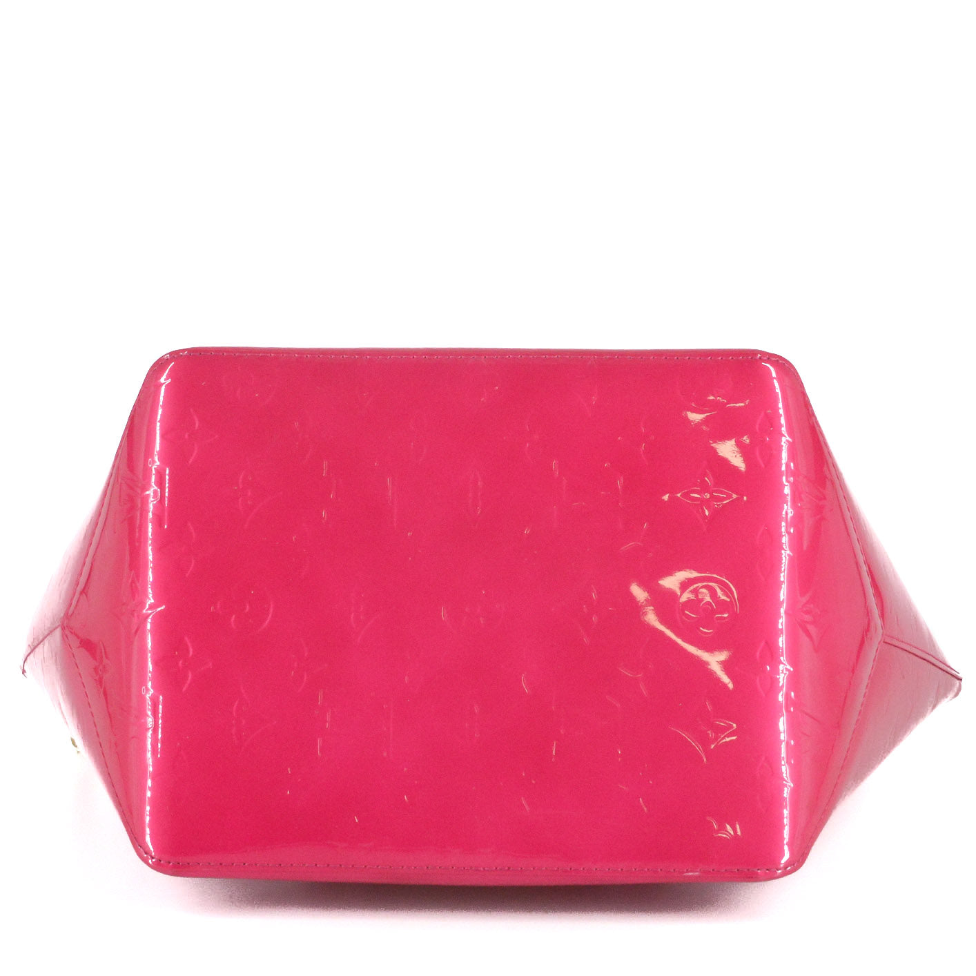 LOUIS VUITTON Bellevue Monogram PM Vernis Fuchsia Tote