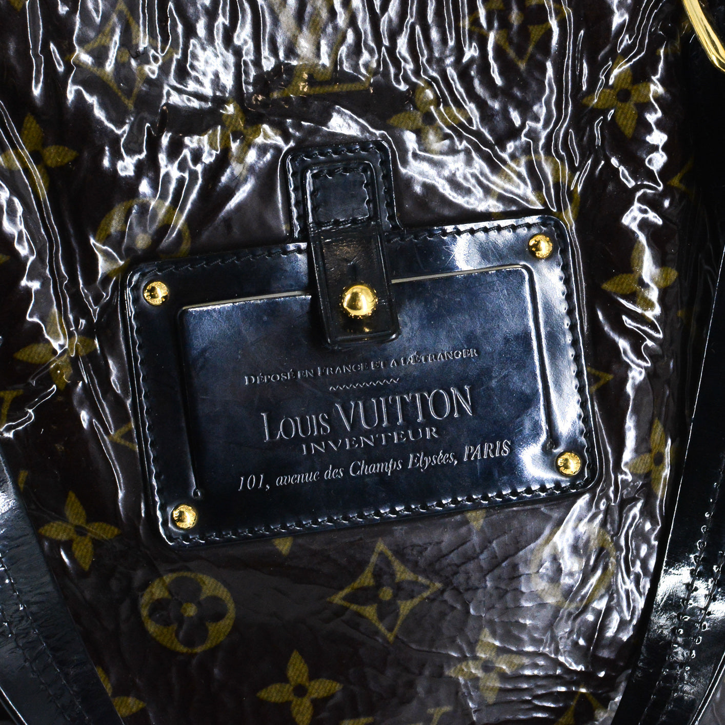 LOUIS VUITTON Limited Edition Monogram Shearling Thunder Bag
