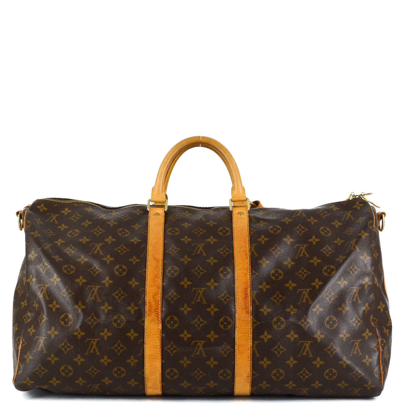 LOUIS VUITTON Monogram Keepall Bandouliere 55