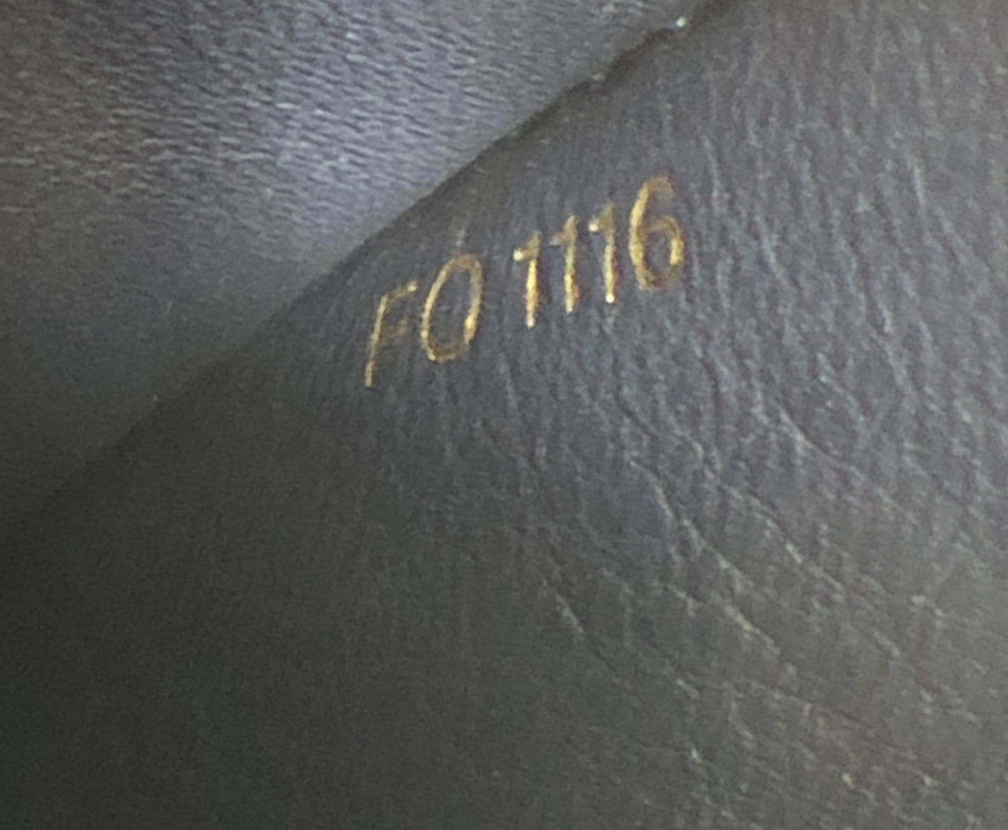 LOUIS VUITTON Denim Malletage GO-14