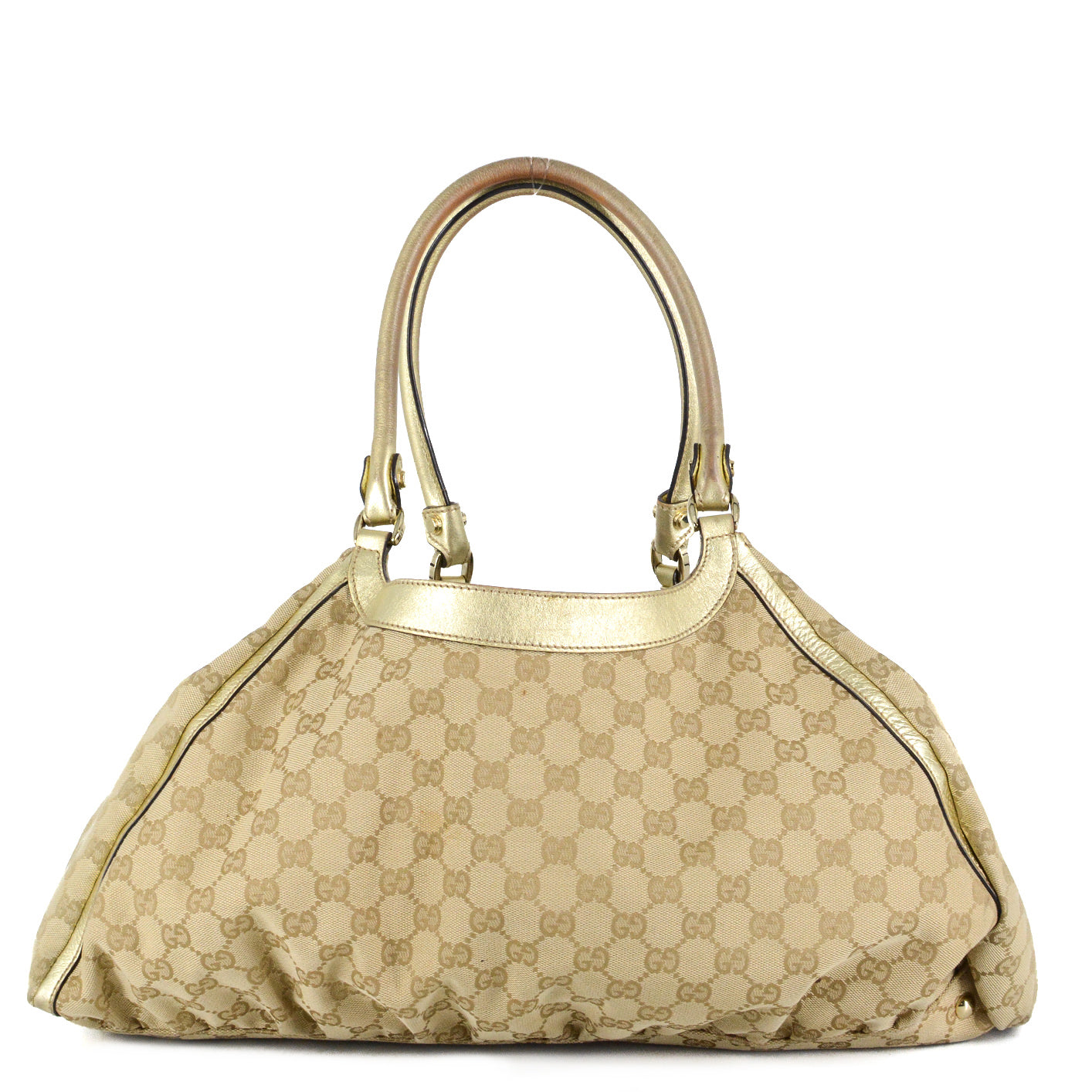 GUCCI GG Monogram D-Ring Shopping Bag