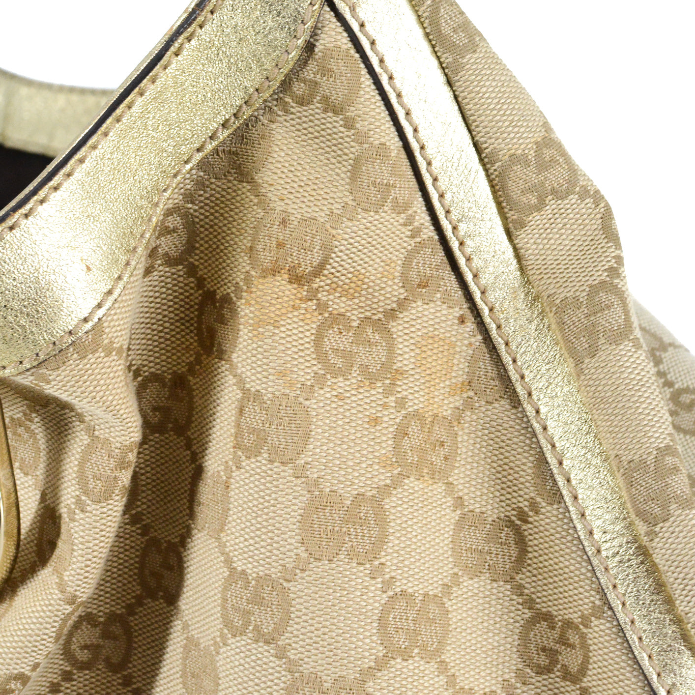 GUCCI GG Monogram D-Ring Shopping Bag