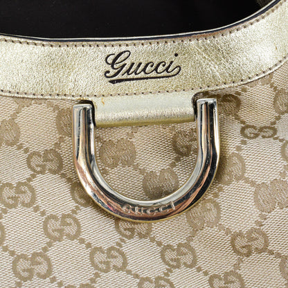 GUCCI GG Monogram D-Ring Shopping Bag