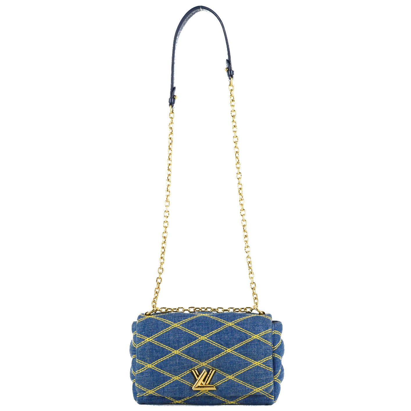 LOUIS VUITTON Denim Malletage GO-14